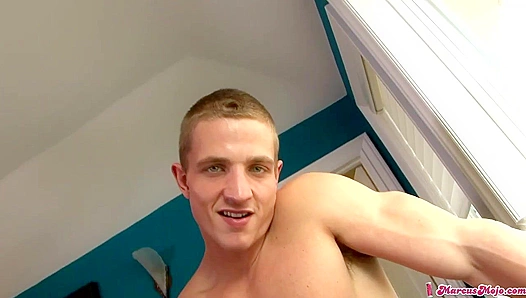 Marcus Mojoes Fiery Solo Session – Long Hard Strokes to Mind-Blowing Orgasm – GayPornHub