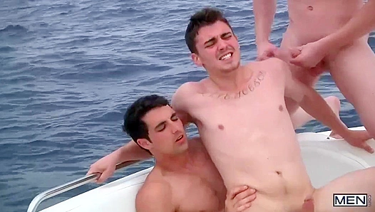 Johnny Forza, Asher Hawk Jack King Ignite Hot Tricky Sex On A Boat – 18+