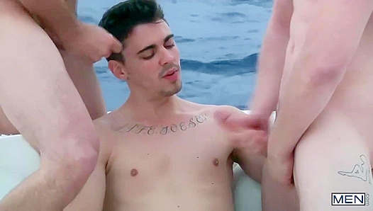 Johnny Forza, Asher Hawk Jack King Ignite Hot Tricky Sex On A Boat – 18+