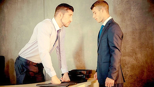 Leo Domenico Burn Up The Gay Office With Steamy Horniness – Kings Of Lust 18+