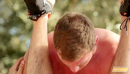 Connor Maguire Andy Banks Fuel Their Burning Desire Outdoors – Steamy Gay Action