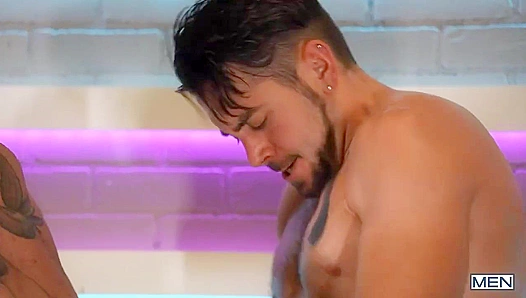 Muscle Men Go Wild: Dante Lucas Double Penetration Action – 18+
