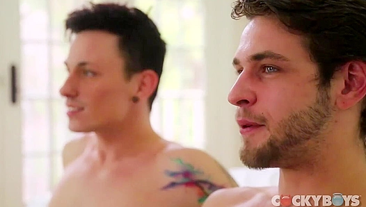 Cameron Duncan Goes Wild — Fiery Interracial Ass Riding Action – HotGayAction 18+