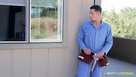 Handyman Drake Fuels Forbidden Desire During Late Night Repair Job – Steamy Gay Tryst