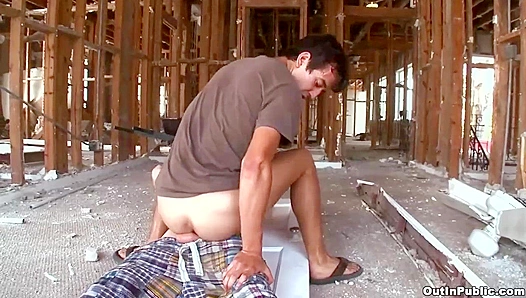 Josh Slyman Shawn Lane Get Dirty — Hot Bareback Anal Adventure in Public