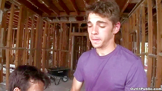 Josh Slyman Shawn Lane Get Dirty — Hot Bareback Anal Adventure in Public