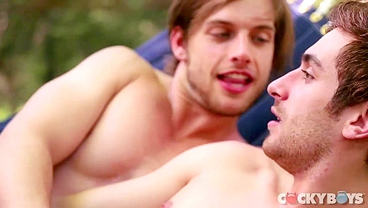Dillon Rossi Rides Tayte Hansons Thick Cock Under the Sun – GayPornWave