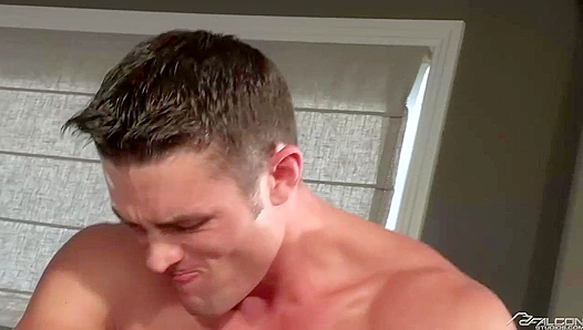 Passion Unleashed: Ryan Rose Luke Adams Heat Up the Kitchen – Falcon Studios