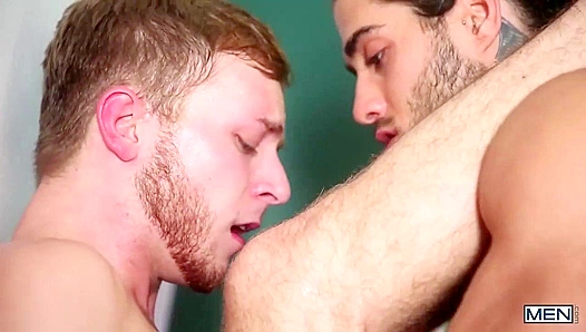 Diego Sans Seth Stark Heat Up the Office in Steaming Gay Anal Ride – 18+
