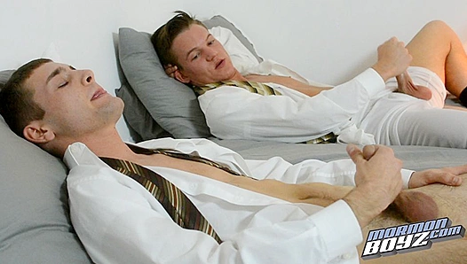 Missionaries Collide: Elders Fight for Top Position – TinyGays 18+