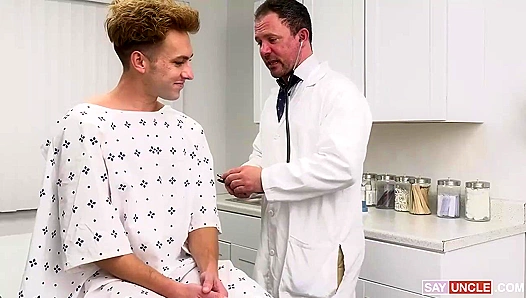 Cameron Gets Ridden Hard by Dr. Jesse in Hot Gay Medical Fantasy – SteamyGayScene 18+