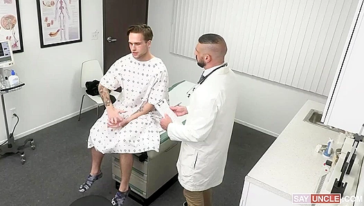 Dr. Marco Napoli Takes Control: A Steamy Exam with Trent Marx — DoctorTapes
