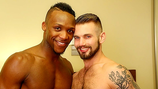 Andre Donovan Dominates Chris Harder in Raw Interracial Action — NextDoor Studios Heat