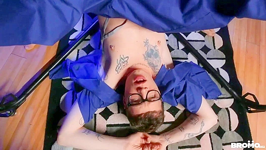 Bo Sinn Dominates Marco Bianchi in Hardcore Bareback Action – Hot Gay Sex