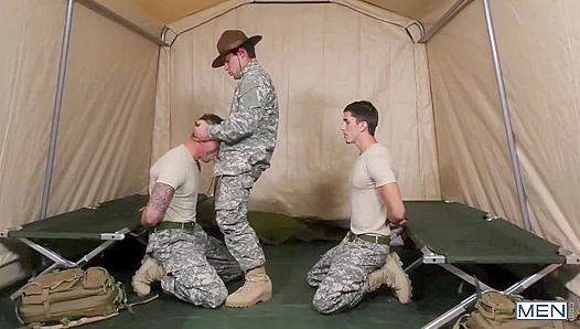 Boot Camp Desires: Drill Sergeants Secret Flame with Aspen – 18+