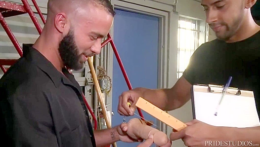 Fernando Jays Wild Ride: Hairy Muscle Men Collide in Hot Warehouse Sex – 18+