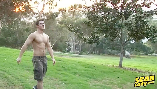 Muscle God Juggles Steel Hardons – Raw Gains Gone Wild – SeanCodyX
