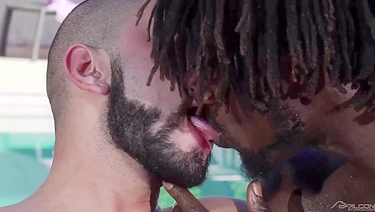 Devin Trez Dominates Outside in Hot Interracial Action – Gus Del Rey Bared