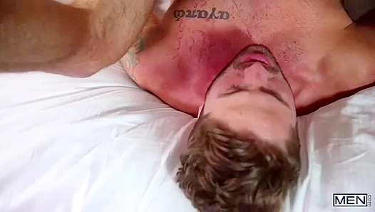 Deep-Throating Jordans Dream: Wesley Woods Massive Load – GodsOfMen