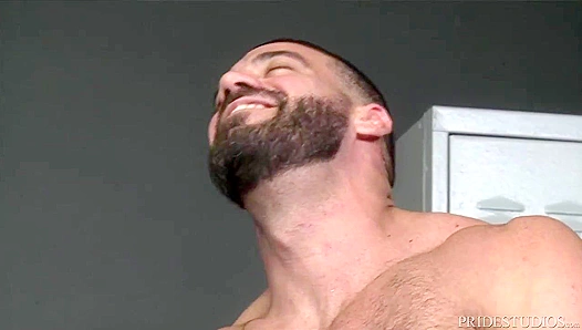 Ricky Larkin Shows Off His Massive Hard-on for Scott Riley – Steamy Gay Moment