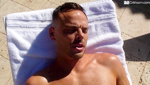 Timothy Drake Trent Summers Heat Up the Hot Tub — Steamy Gay Fun at Man Royale – 18+