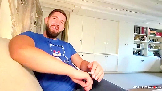 Riding Hard for the First Time: POV Anal Debut with Hadrian Capusty – GloryHole 18+