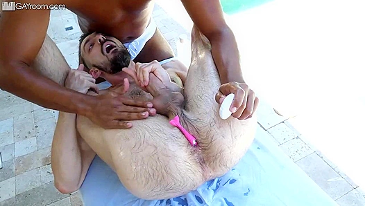 Hot Oil Massage Sparks Fire: Johnny B Jay Gets Wild with Desire – ManRoyale
