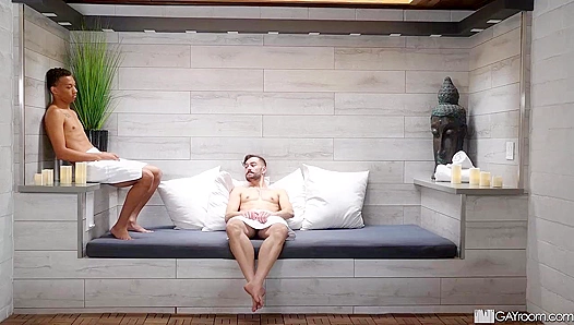 Jax Atwell Seduces James Jacobs – Hot Massage Turns into Steamy Gay Lust