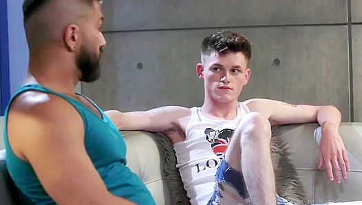 Hot Lab Encounter: Adam, Ramzi Jake Fuel Desire – Explicit Gay Scene