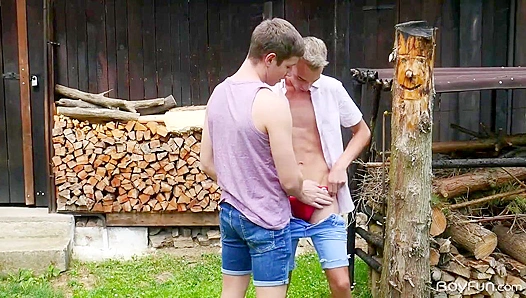 Karl Stevens Nico Vegas Fuck Hard Outdoors — Raw Anal Madness