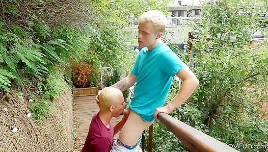 Gabriel Paris Jamie Kelvin Heat Up with Wild Bareback Sex – GayXXX