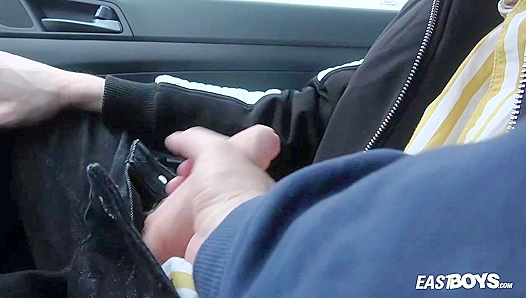 Stranded by Snow? Jerzy Fox Warms Things Up with Fiery Handjob Action – EastBoys