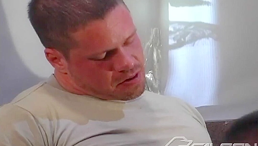 Trey Rides Hard: Dom Overload on Kens Massive Rod – 18+