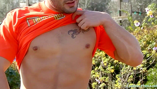 Samuel OTooles Horny Solo Session: Jerking Off with Pure Passion – HotGayScene 18+