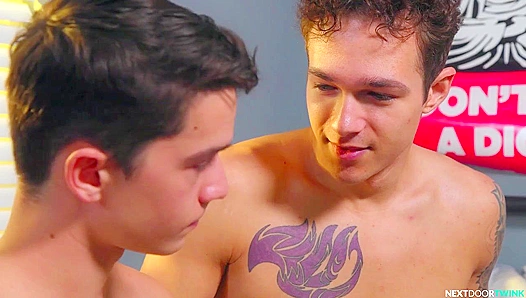 Neighbors Next Door Ignite Dorm Passion — Jayden Sams Steaming Twin Encounter