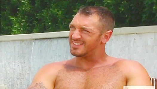 CJ Madison Francesco DMacho Stoke Poolside Passion – Fiery Gay Encounter