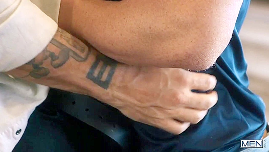 Hayloft Heat: Austin Wolf Tim James Fuck Wildly Amidst the Steam – GayPornHeat 18+