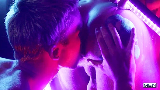 Olivier Theos Neon Heat: Hardcore Anal Ride – Raw Gay Sex Action