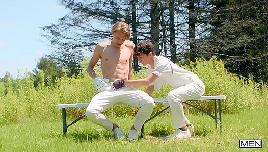Leo Louis Sam Ledger Live Out a Hot Cricket Field Fantasy – Steamy Gay Action 18+