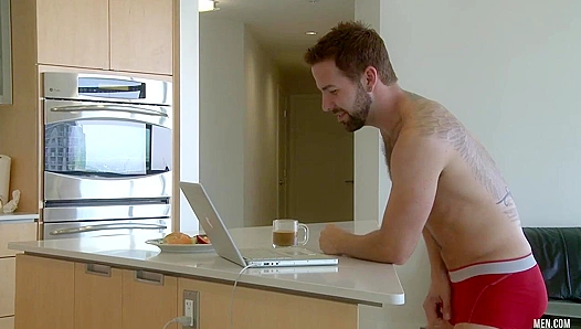 Jake Prestons Hot Kitchen Flirtation — From Straight to Gay Awakening – 18+