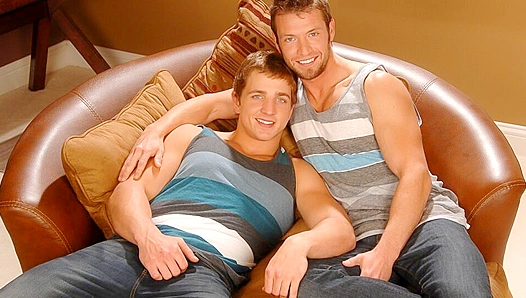 Marcus Mojo Kevin Crows Show Off Massive Erect cocks – Steamy Muscle Gay Action 18+