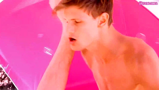 Himbo Fire: David Hollister Nathan DeVos Dive into Steamy Anal Play – Gay XXX