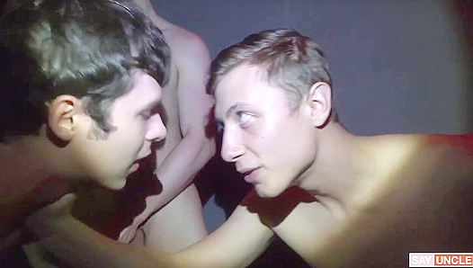 Dakota Lovell Sucked Deep by Hung Tops in Wild Gay Orgy – Nonstop Cum Action
