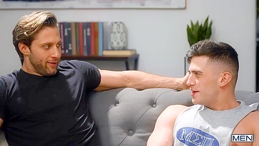 King Takes Control: Fiery Ride on Trevor – Steamy Gay Encounter – 18+