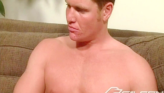 Tight Denim Thrills — Hung Twinks Moan While Spanking Deepthroating