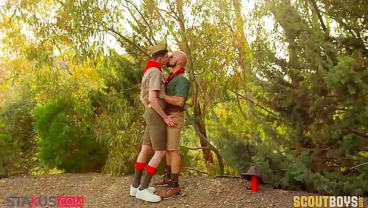 Adam Snow Gets Wild in the Woods with Mind-Blowing Group Anal Action – Gay XXX