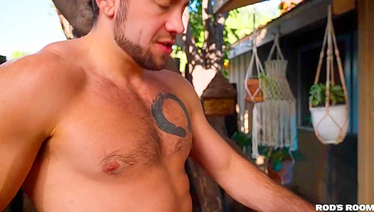 Andrew Miller Gets Dominated by Dante Colles Thick Cock in Rods Room – 18+