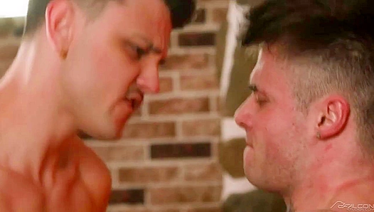 Hot Steamy Rendezvous: Bruce Huxley Enzo Muller Fuel Burning Desire – Falcon Studios