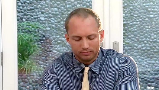 John Magnum Dean Monroe Heat Up the Office — Steamy Gay Encounter – 18+