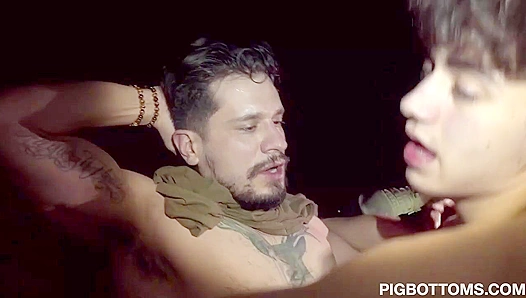 Myott Hunter Crew Dominates Willing Subs in Wild gangbang – 18+